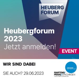 Einladung Heuberforum 2023 "Jetzt anmelden!"