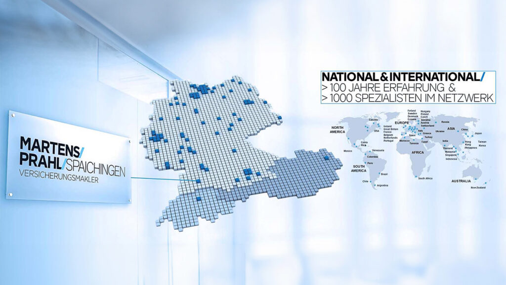 Weltweite Standorte von Martens & Prahl - Deutschland- & Weltkarte